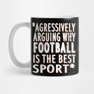 American football tackle quarterback gift idea Mug